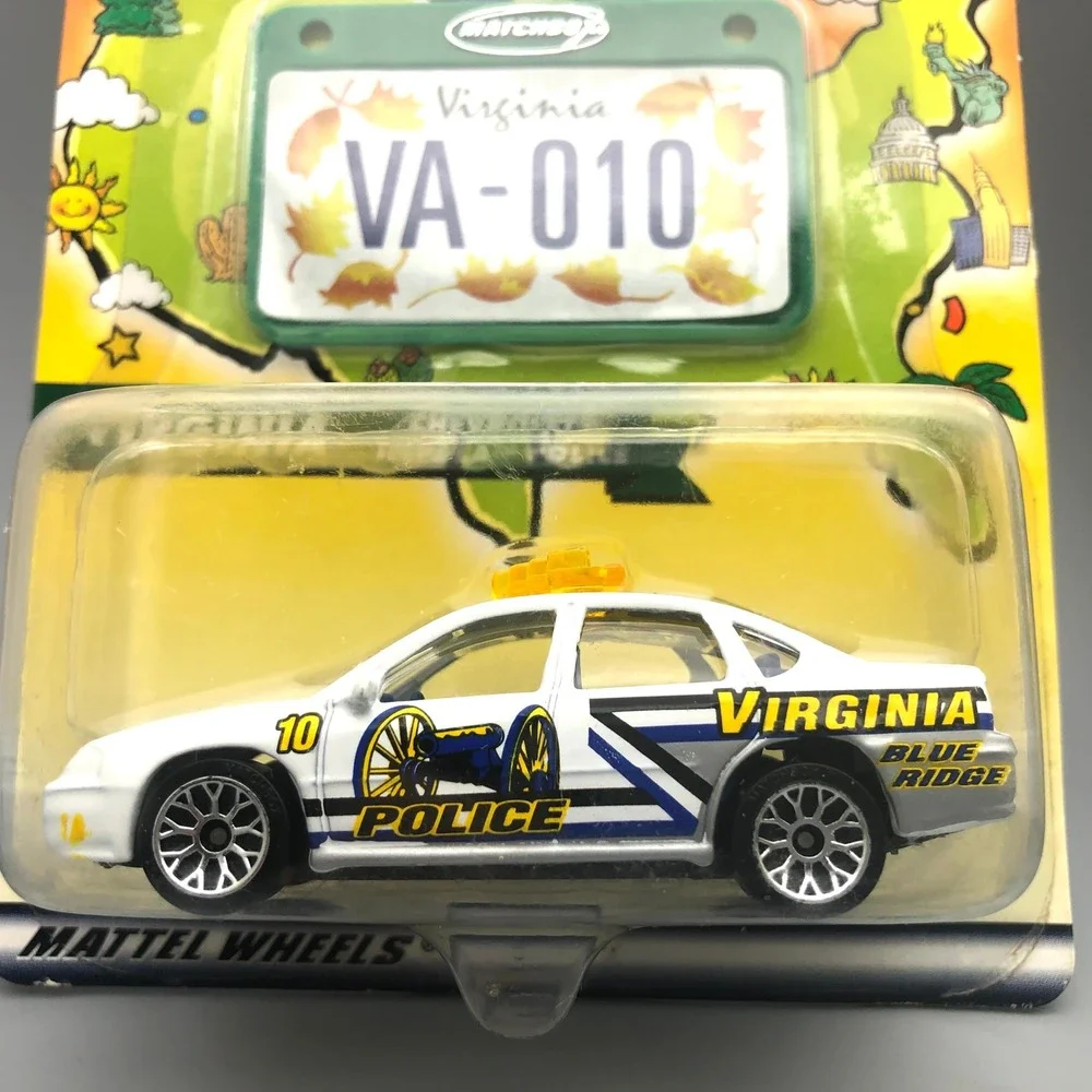Matchbox Across America 50th Birthday Virginia Impala, Pennsylvania Tahoe Police